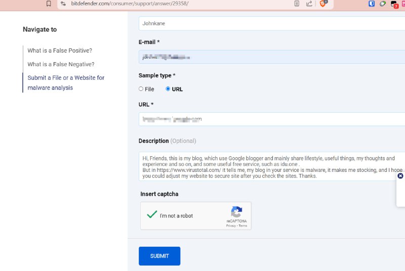 #域名 #安全 #检测 #申诉 #提交 #实操 #推荐分享我的一篇博文