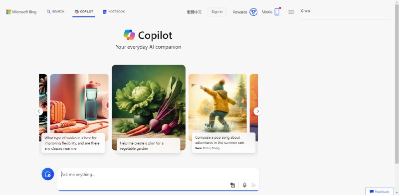 #AI #Bing #Copilot #Microsoft 分享我的一篇博文